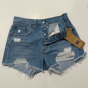 LEVIS-501 shorts high rise - size 26